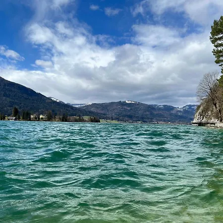Wolfgangsee Ferienappartement „Bergliebe“ Strobl Exterior photo